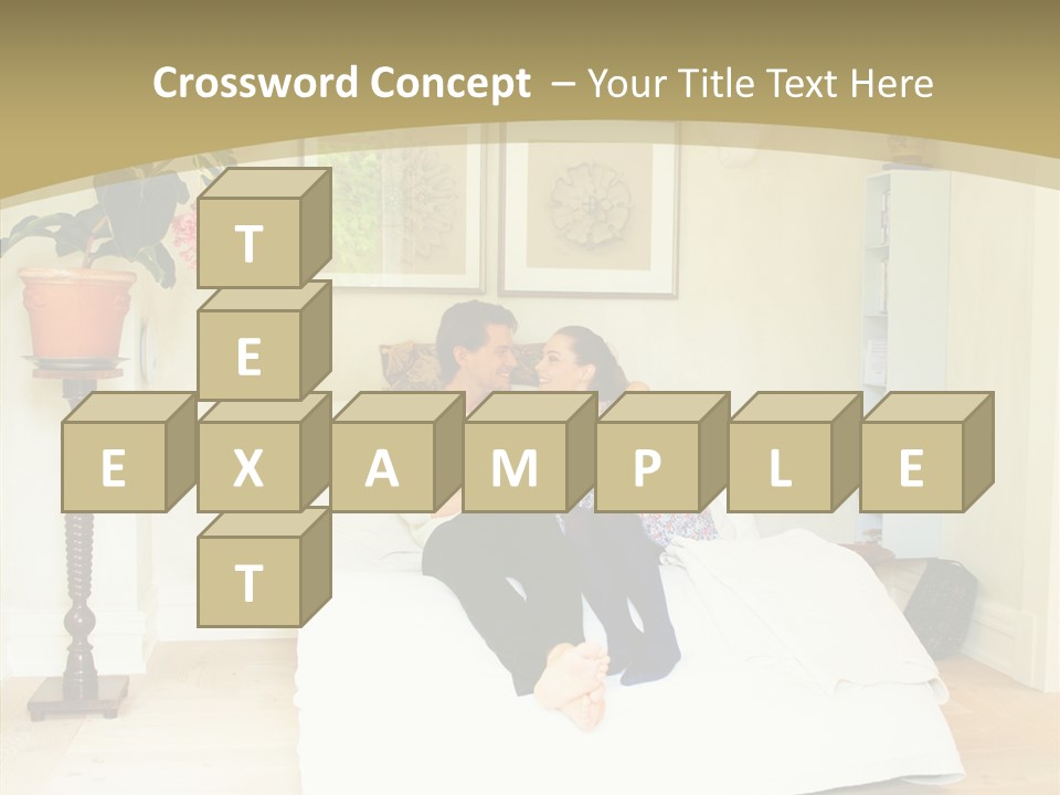 Bu Ine Happy Writing PowerPoint Template