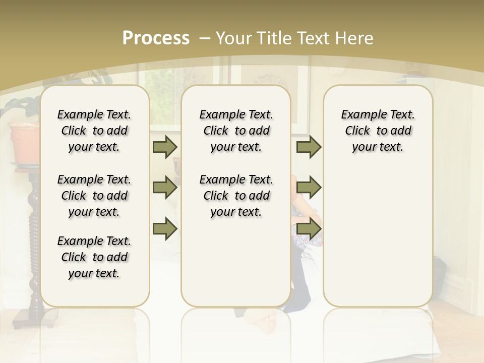 Bu Ine Happy Writing PowerPoint Template