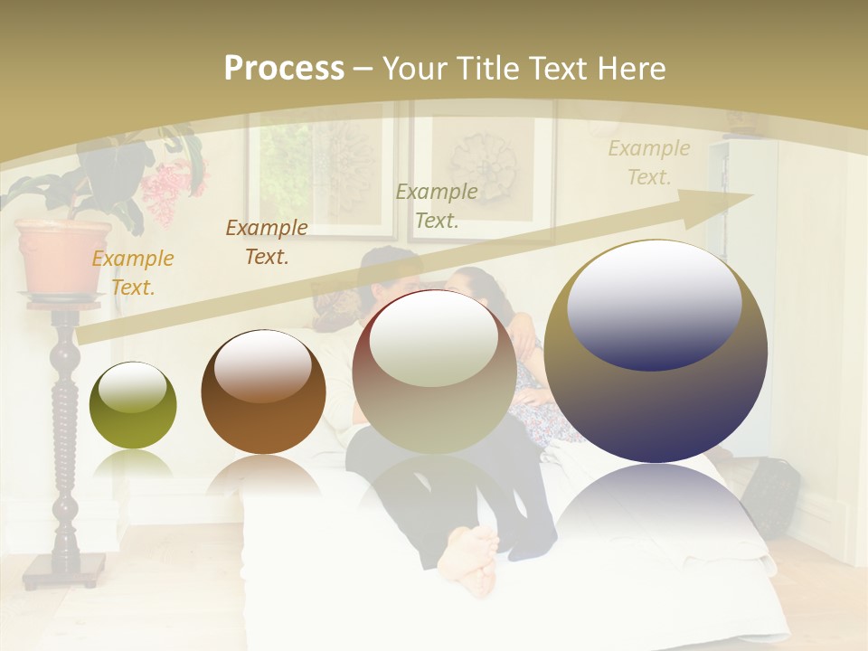 Bu Ine Happy Writing PowerPoint Template