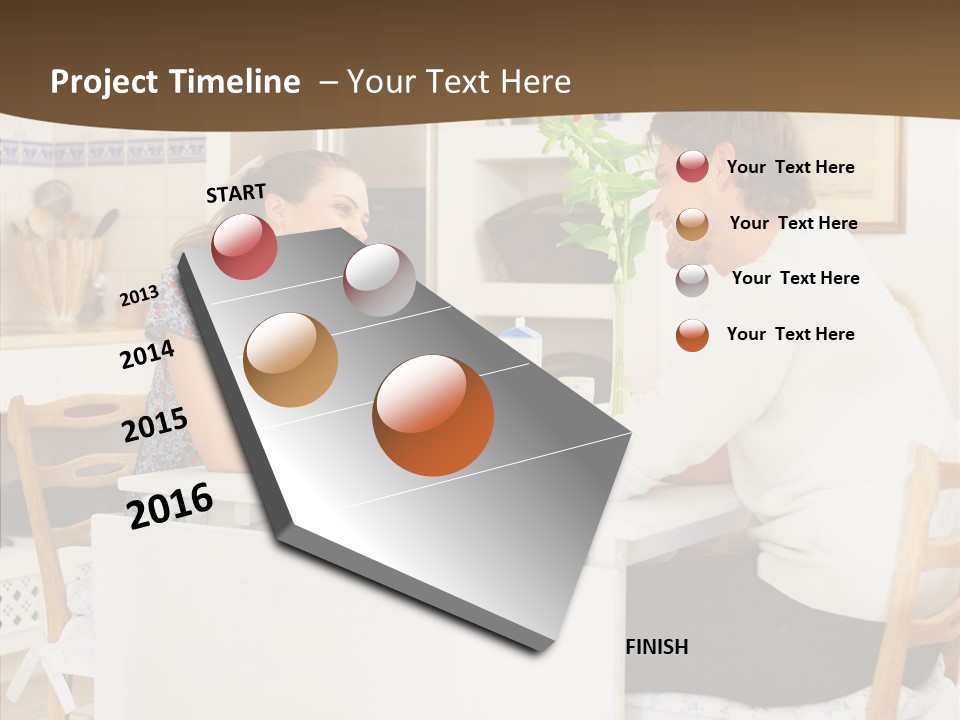 Human Corporation Toon PowerPoint Template