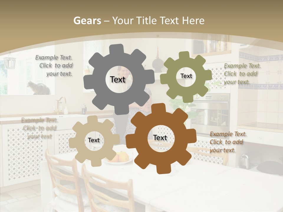 Toon Communication Together PowerPoint Template