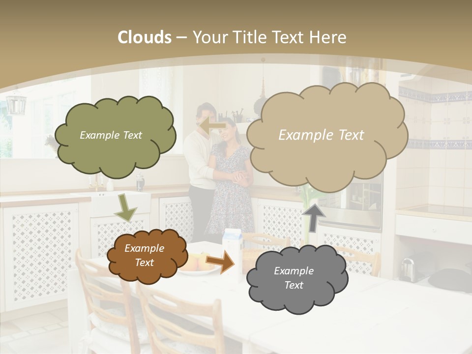 Toon Communication Together PowerPoint Template