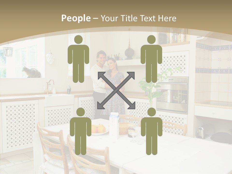 Toon Communication Together PowerPoint Template