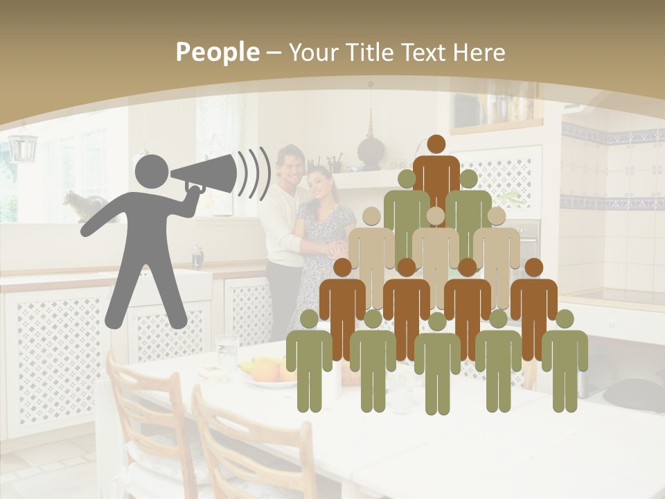 Toon Communication Together PowerPoint Template