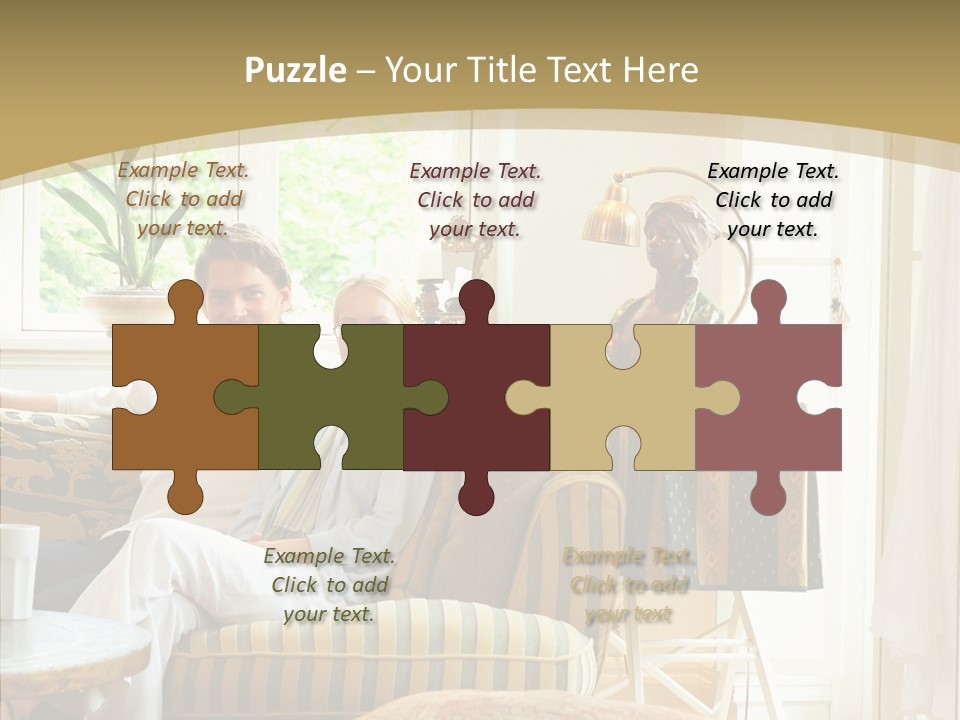 Figure Trategy People PowerPoint Template