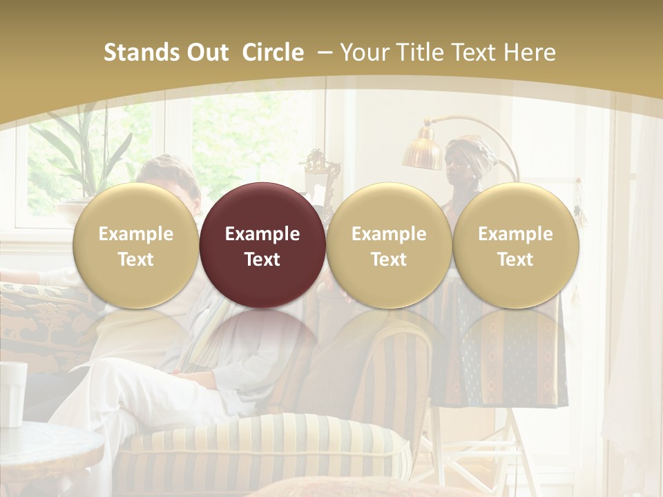 Figure Trategy People PowerPoint Template