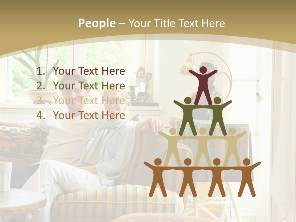 Figure Trategy People PowerPoint Template