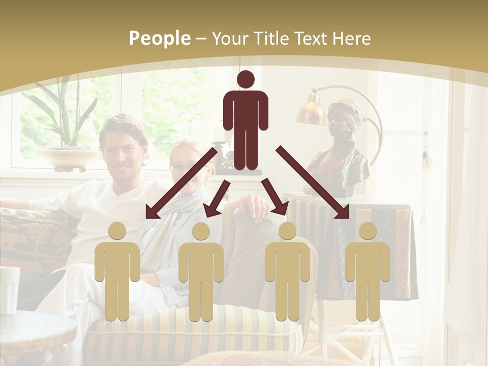 Figure Trategy People PowerPoint Template