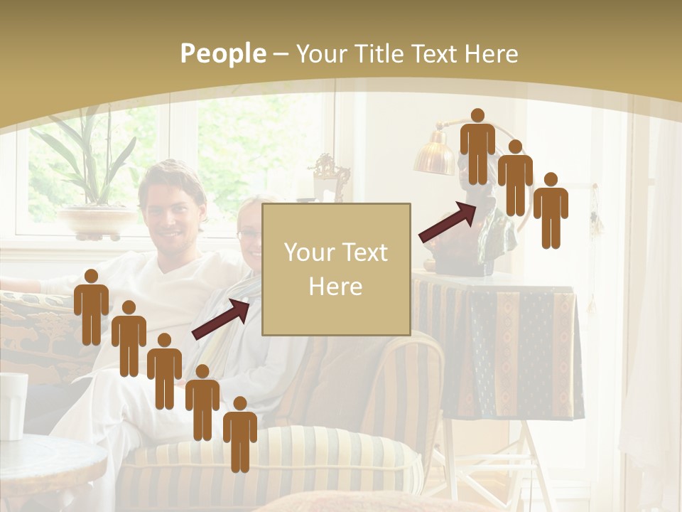 Figure Trategy People PowerPoint Template