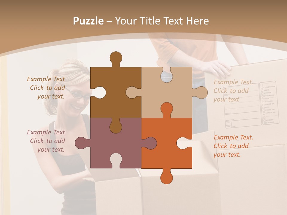 Teamwork Humorou Company PowerPoint Template