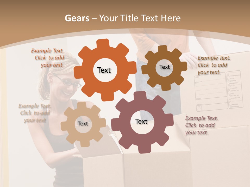 Teamwork Humorou Company PowerPoint Template