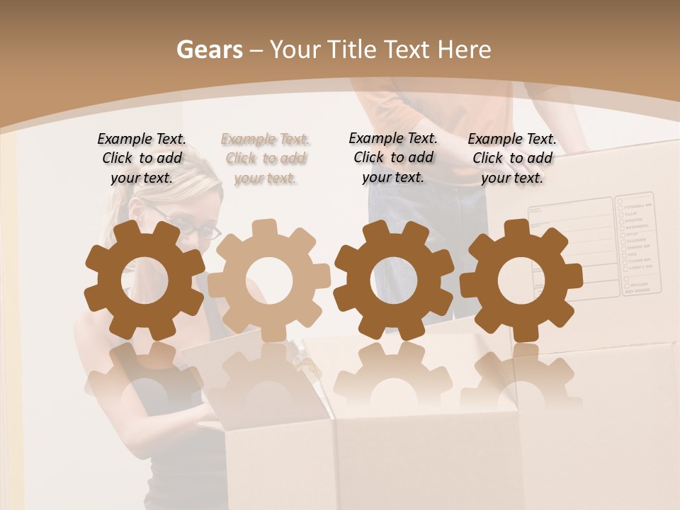 Teamwork Humorou Company PowerPoint Template