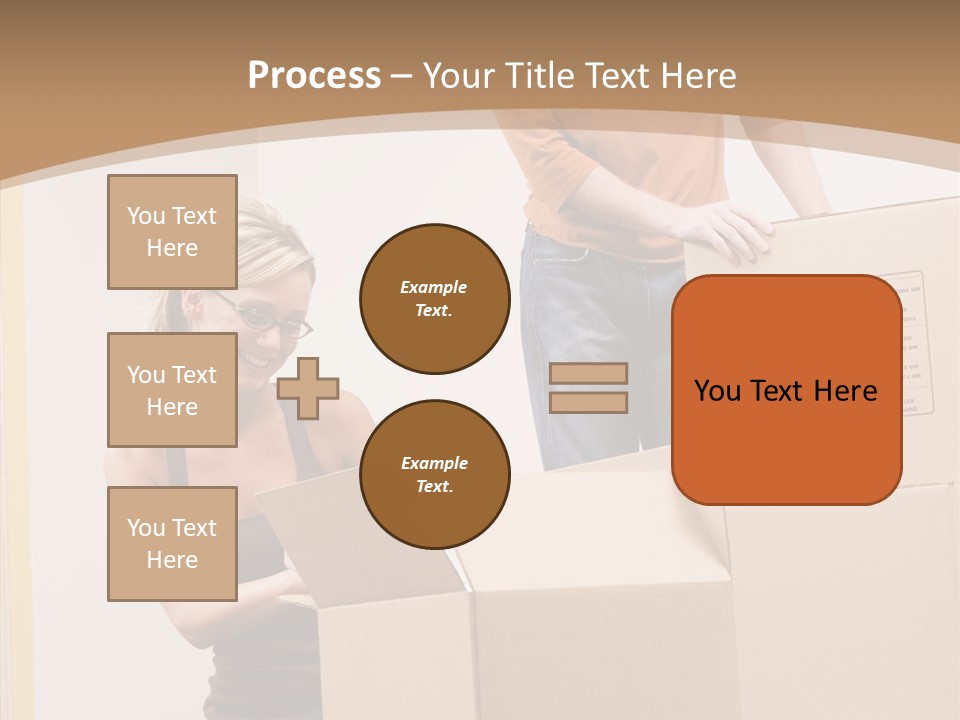 Teamwork Humorou Company PowerPoint Template