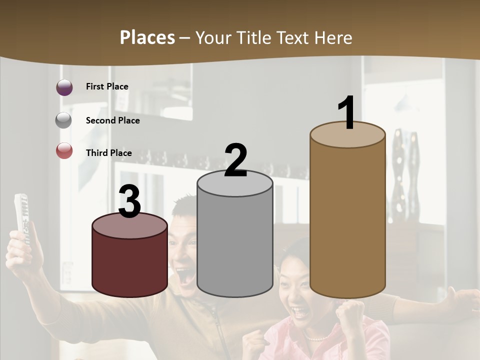 Team Trategy Toon PowerPoint Template