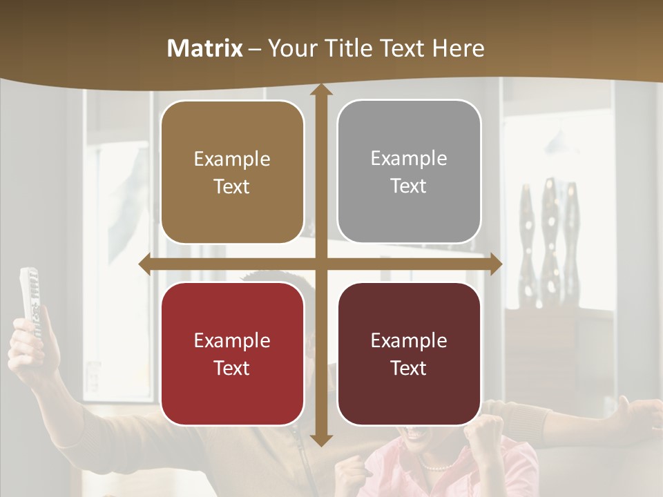 Team Trategy Toon PowerPoint Template