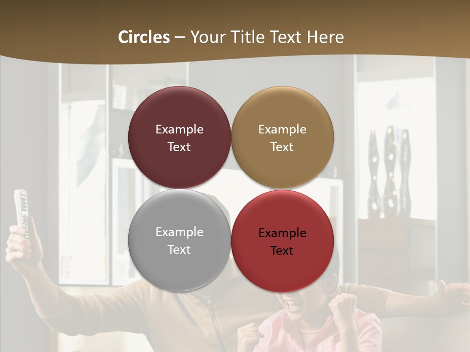 Team Trategy Toon PowerPoint Template