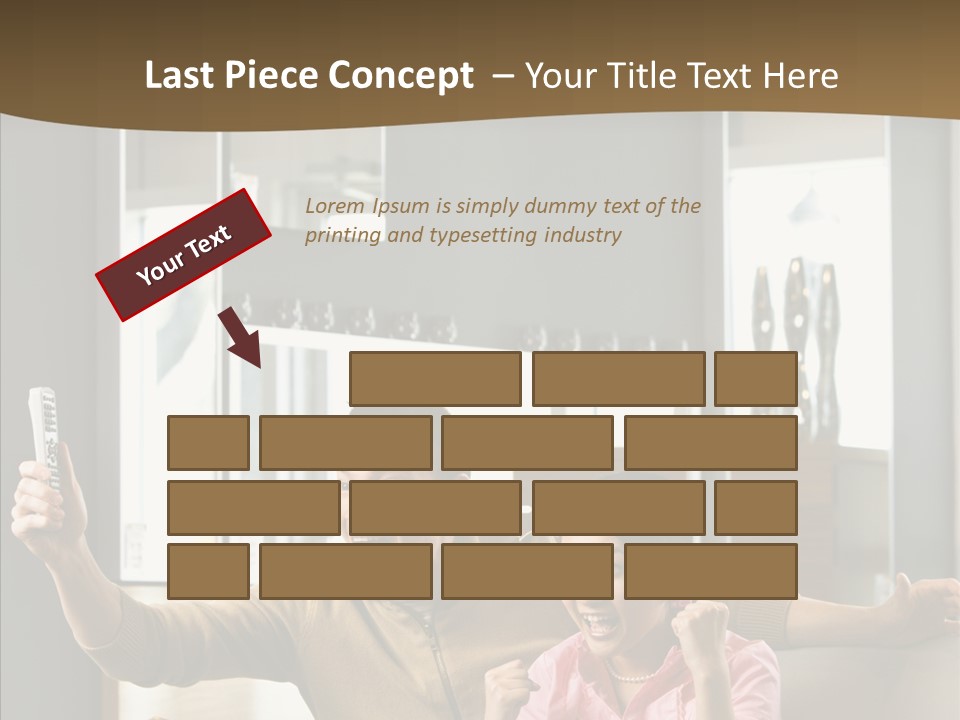 Team Trategy Toon PowerPoint Template