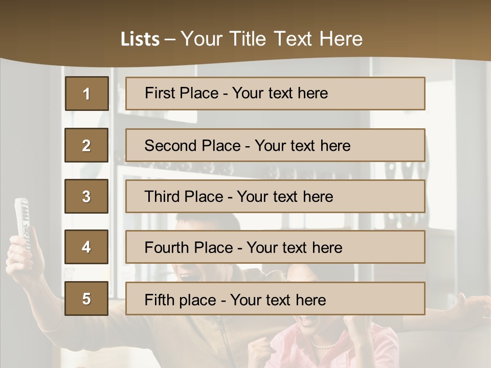 Team Trategy Toon PowerPoint Template