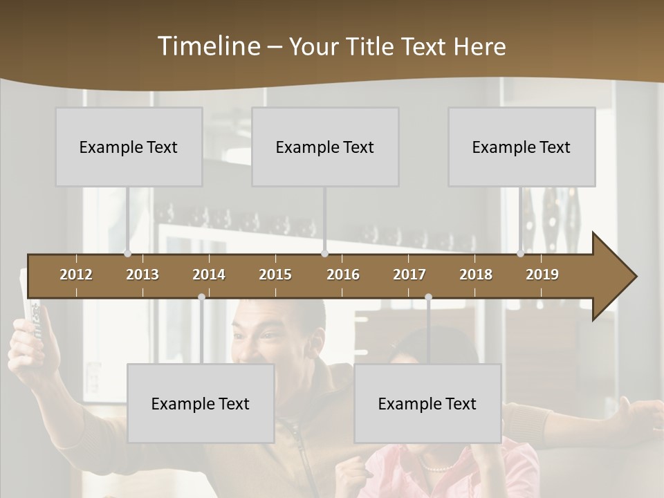 Team Trategy Toon PowerPoint Template