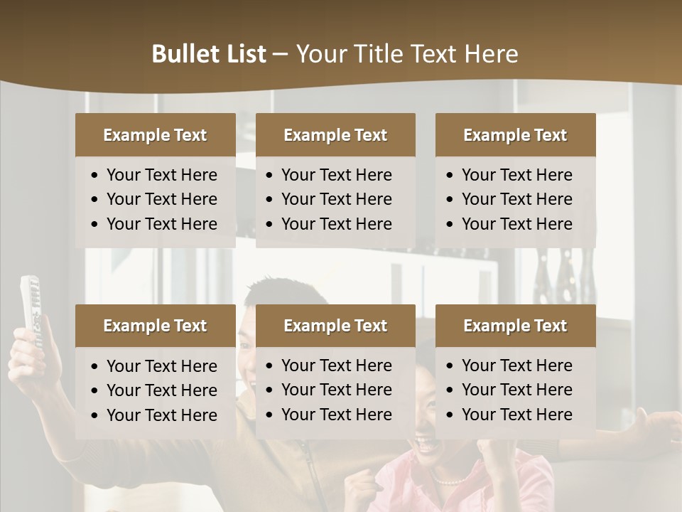 Team Trategy Toon PowerPoint Template