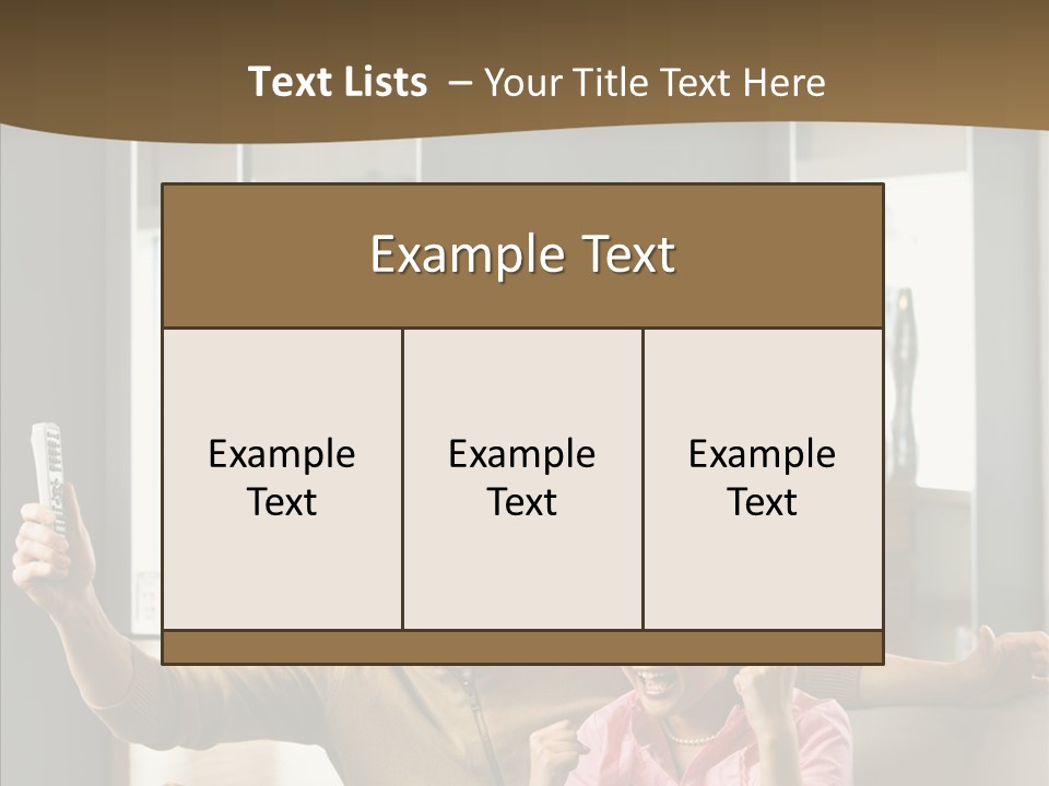 Team Trategy Toon PowerPoint Template