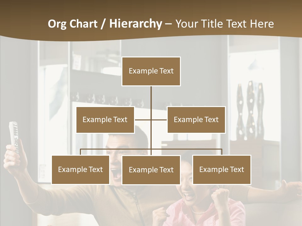 Team Trategy Toon PowerPoint Template