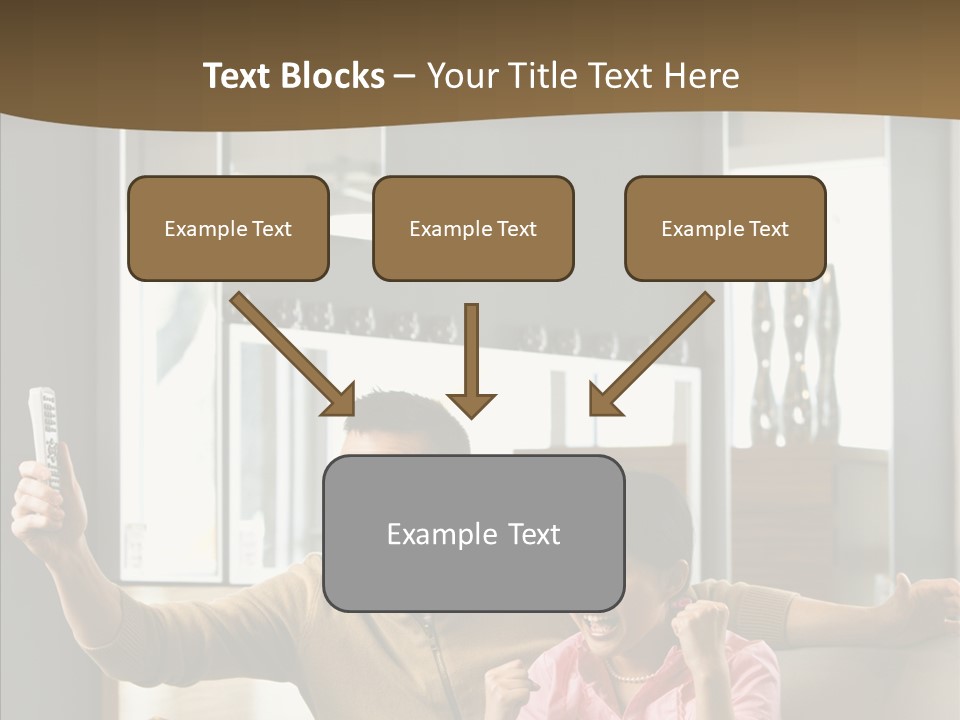 Team Trategy Toon PowerPoint Template