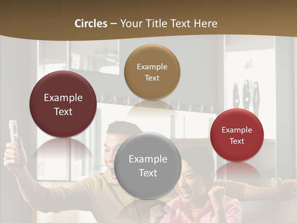 Team Trategy Toon PowerPoint Template