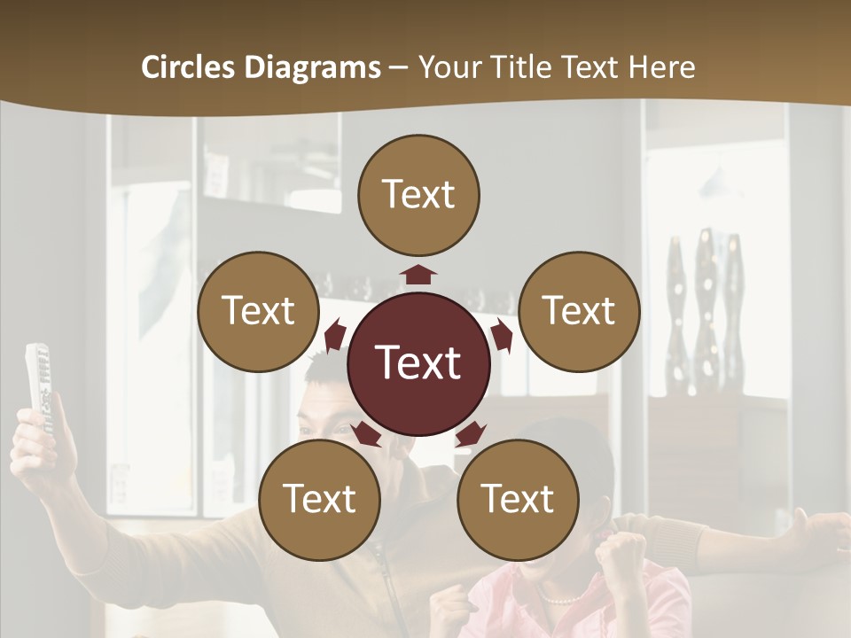 Team Trategy Toon PowerPoint Template