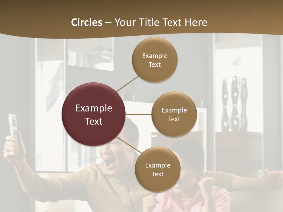 Team Trategy Toon PowerPoint Template
