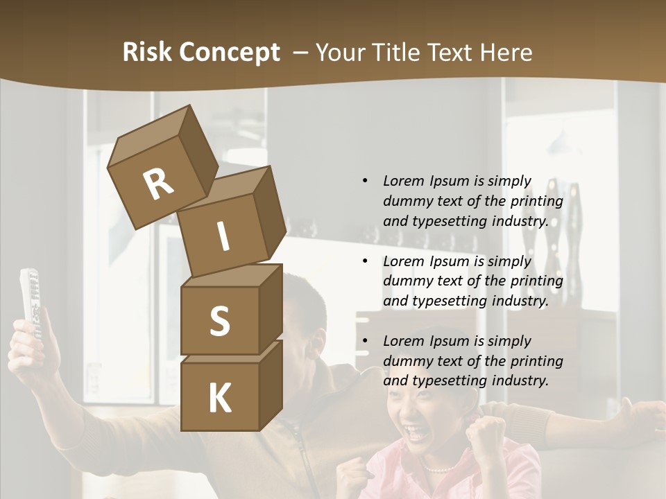 Team Trategy Toon PowerPoint Template