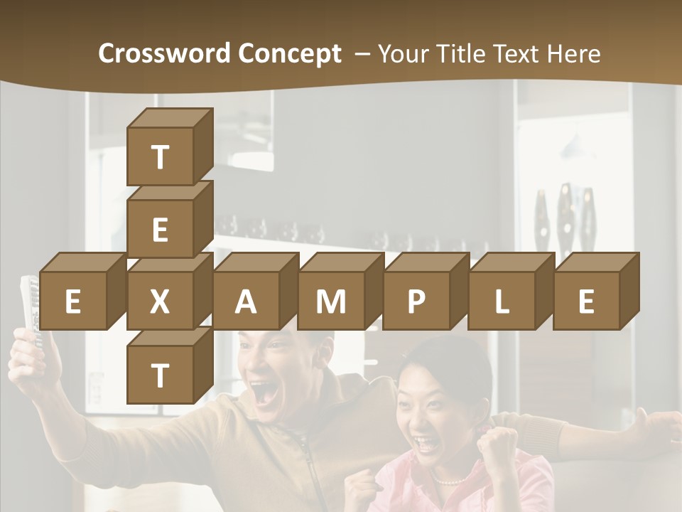 Team Trategy Toon PowerPoint Template