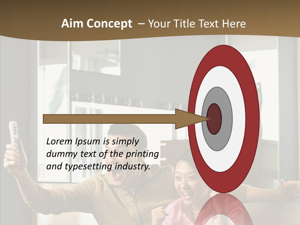 Team Trategy Toon PowerPoint Template