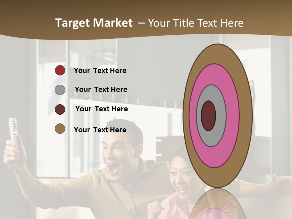 Team Trategy Toon PowerPoint Template