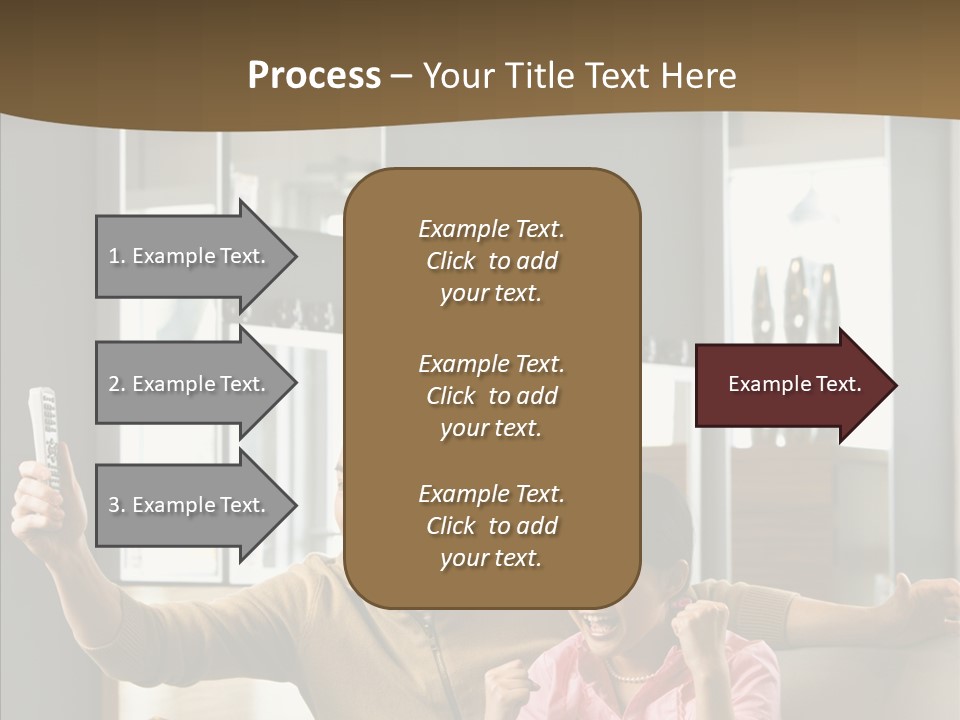Team Trategy Toon PowerPoint Template