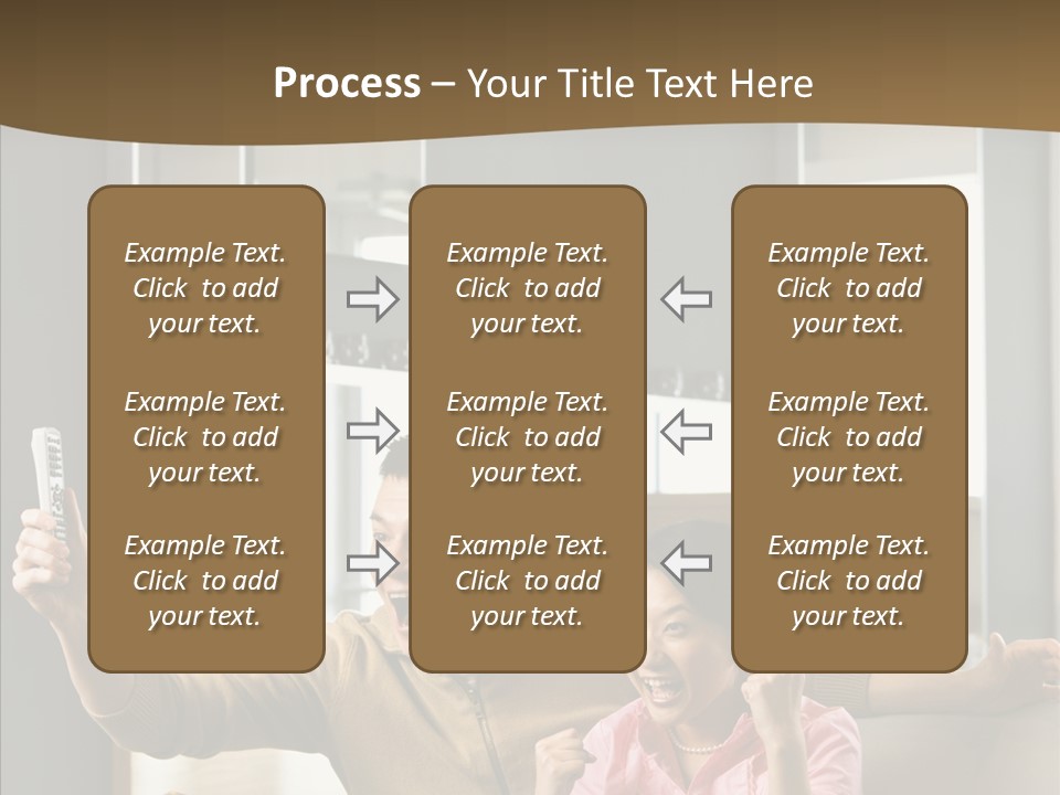 Team Trategy Toon PowerPoint Template