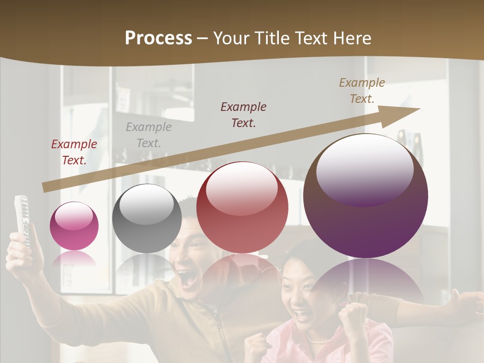 Team Trategy Toon PowerPoint Template