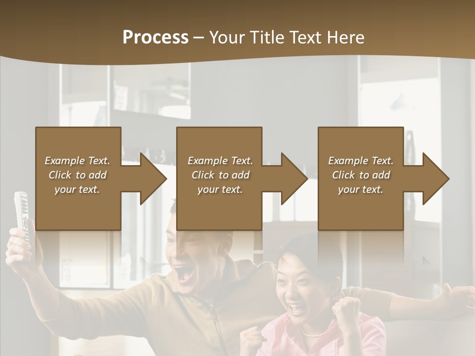 Team Trategy Toon PowerPoint Template