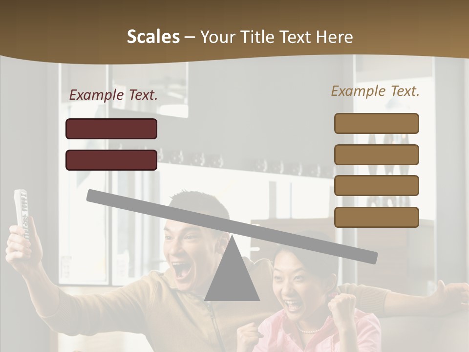 Team Trategy Toon PowerPoint Template
