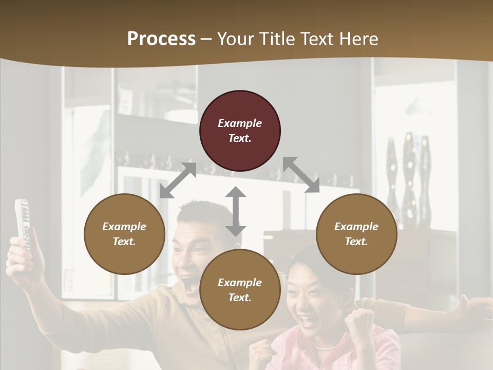 Team Trategy Toon PowerPoint Template