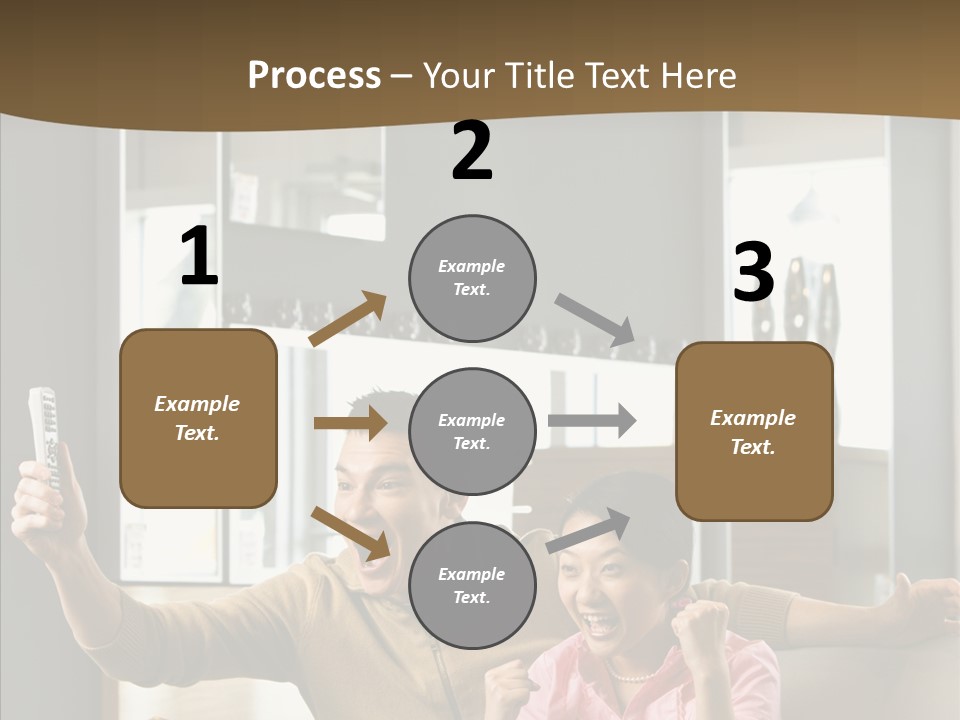 Team Trategy Toon PowerPoint Template