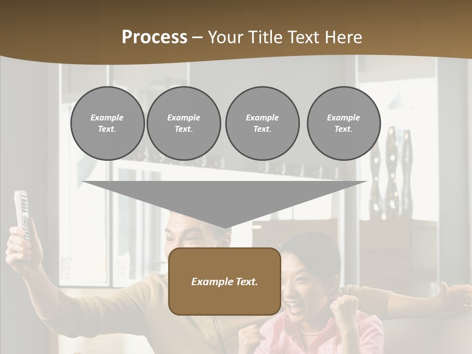 Team Trategy Toon PowerPoint Template