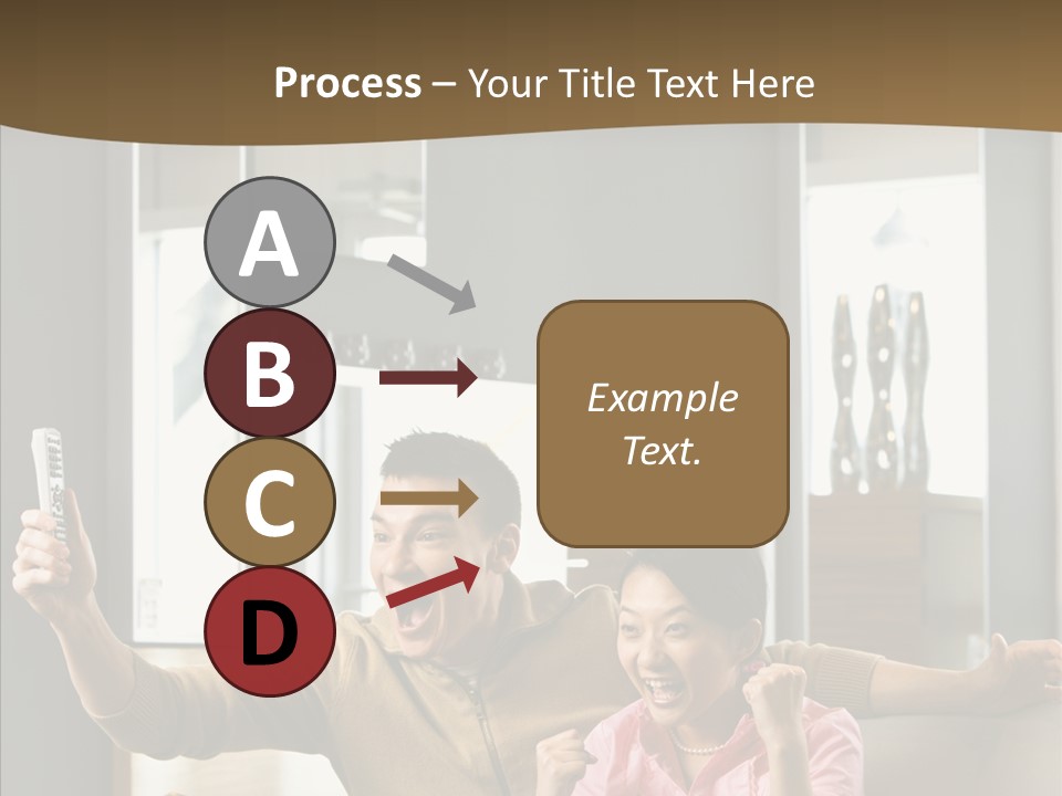 Team Trategy Toon PowerPoint Template