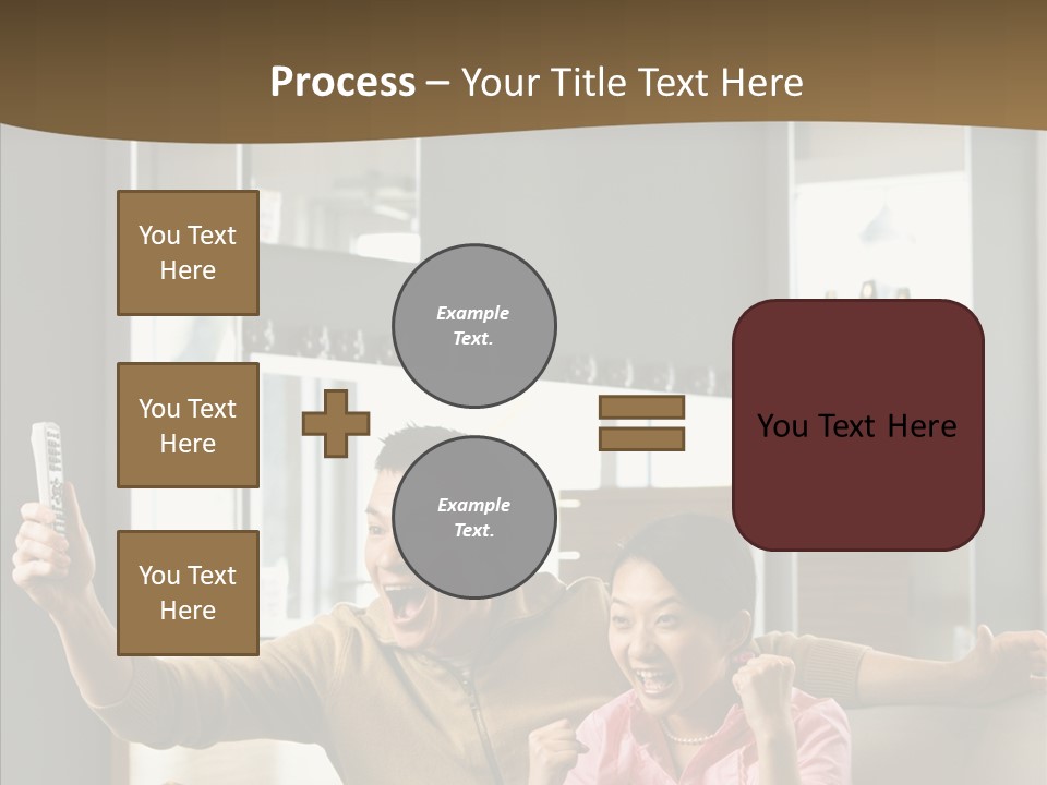 Team Trategy Toon PowerPoint Template