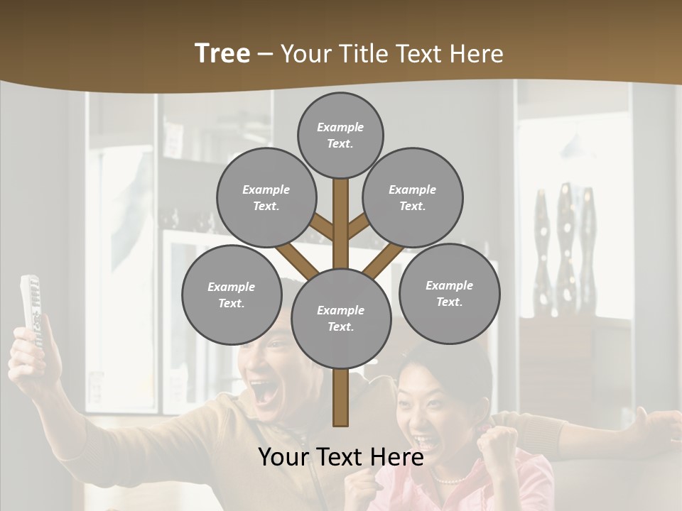Team Trategy Toon PowerPoint Template