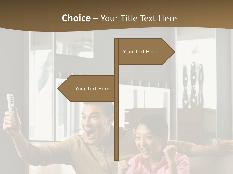 Team Trategy Toon PowerPoint Template