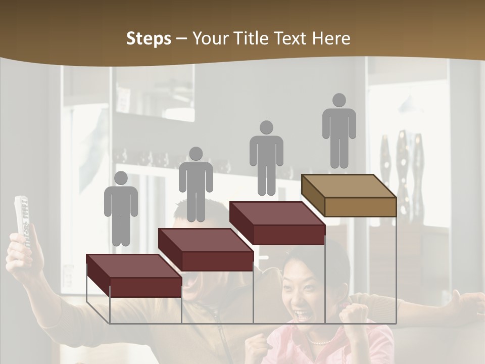 Team Trategy Toon PowerPoint Template