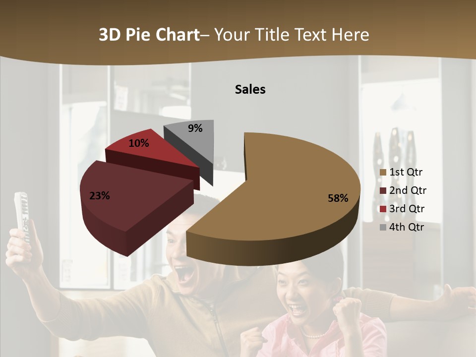 Team Trategy Toon PowerPoint Template