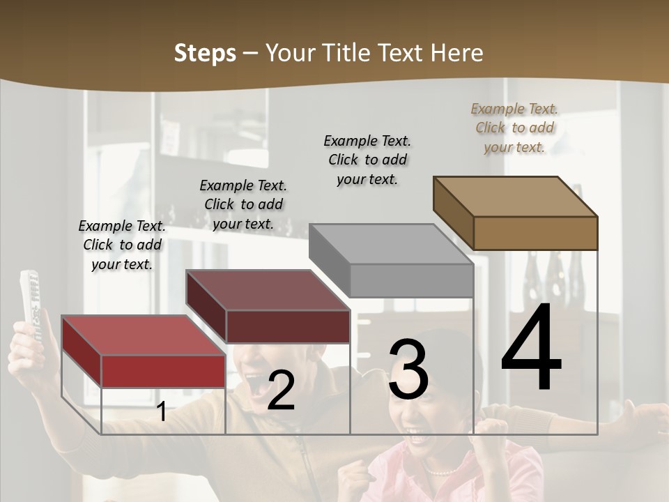 Team Trategy Toon PowerPoint Template
