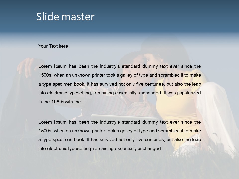 People Communication Corporation PowerPoint Template